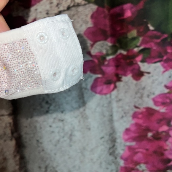 NWT Glittery white Bodysuit - Picture 12 of 15